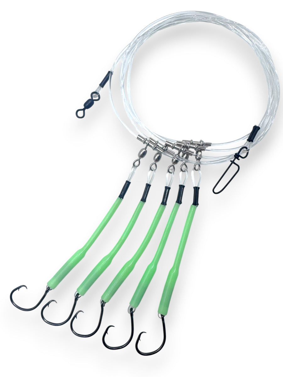 Deep Drop Snapper Rig with 6/0 Circle Hooks – End Game Tackle Company