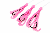 Deep Drop Rig- Super Flexible Stretch Glow Squids – NOAA Compliant Circle Hooks