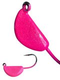 Sheepshead Jig, Banana Jig, Saltwater Fishing Jig, Ultra Tough Powder Coat Finish with 2X Hook, Multiple Colors