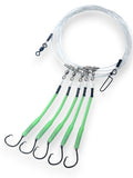 6/0 Snapper Rig Bundle - 3 Rigs, 2 Lights, 2 Weights