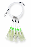 Glow Squid Deep Drop Rigs