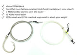 15' Shark Rig, 39960 Mustad Circle Hook