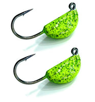 Sheepshead Jig, 2 Pack, Standup Style Jig, Saltwater Fishing Jig, Ultra Tough Powder Coat Finish with 2X Hook, 1/2-2oz Sizes, Multiple Colors