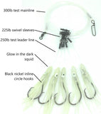 Blueline Tilefish Rig,  8/0 Circle Hooks