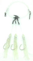 Glow Squid Deep Drop Rigs