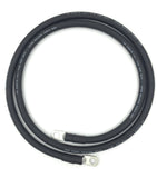 4 AWG Gauge Fully Assembled Battery Cables, 1-15ft Lengths, Positive or Negative Wire, Pure Copper Battery Replacement Cables, Solar Car Truck RV Camper
