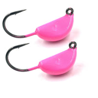 Sheepshead Jig, 2 Pack, Standup Style Jig, Saltwater Fishing Jig, Ultra Tough Powder Coat Finish with 2X Hook, 1/2-2oz Sizes, Multiple Colors