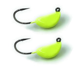Sheepshead Jig, 2 Pack, Standup Style Jig, Saltwater Fishing Jig, Ultra Tough Powder Coat Finish with 2X Hook, 1/2-2oz Sizes, Multiple Colors