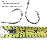 Blueline Tilefish Rig,  8/0 Circle Hooks