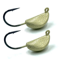 Sheepshead Jig, 2 Pack, Standup Style Jig, Saltwater Fishing Jig, Ultra Tough Powder Coat Finish with 2X Hook, 1/2-2oz Sizes, Multiple Colors