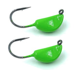 Sheepshead Jig, 2 Pack, Standup Style Jig, Saltwater Fishing Jig, Ultra Tough Powder Coat Finish with 2X Hook, 1/2-2oz Sizes, Multiple Colors