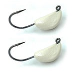 Sheepshead Jig, 2 Pack, Standup Style Jig, Saltwater Fishing Jig, Ultra Tough Powder Coat Finish with 2X Hook, 1/2-2oz Sizes, Multiple Colors